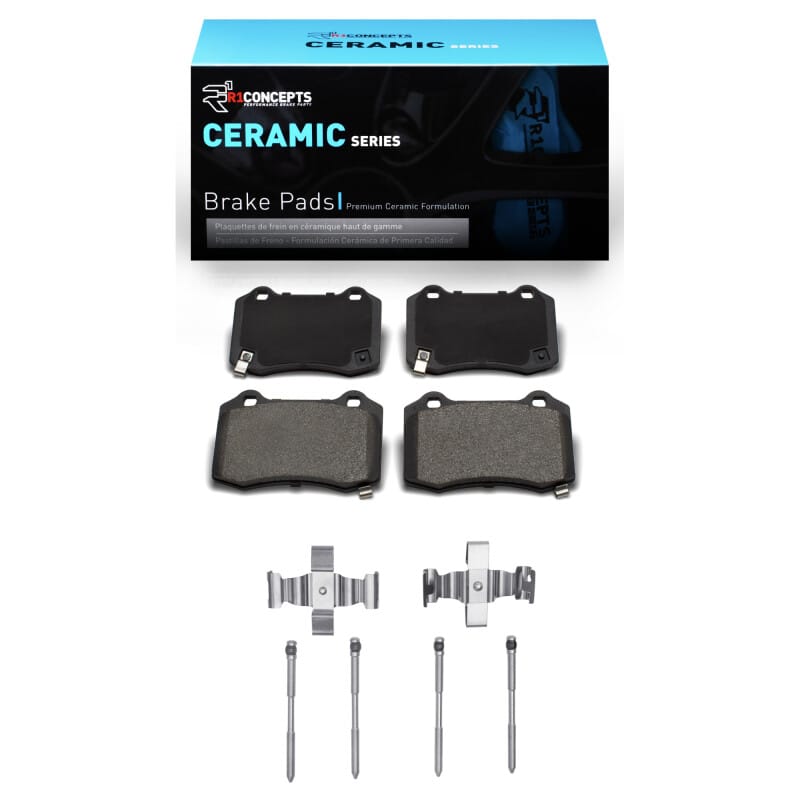 R1 2018-2025 Dodge Durango Rear R1 Ceramic Pads & Hardware Kit