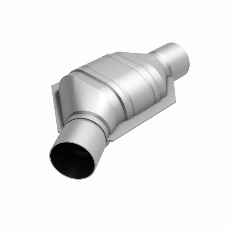 MagnaFlow Universal Catalytic Converter 2 inch Angled Inlet OBDII thumbnail 3