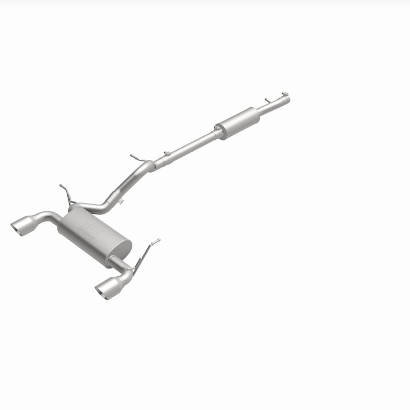 MagnaFlow Cat-Back 12-16 Jeep Wrangler GT 3.6L V6 Black Tips
