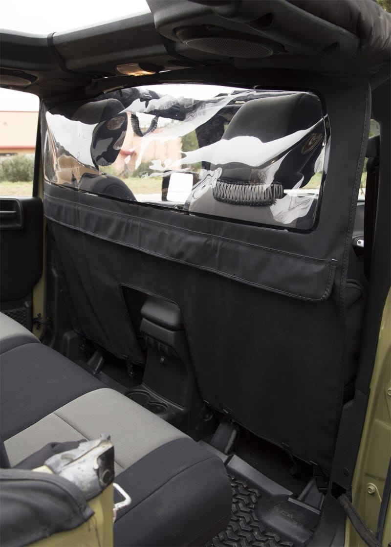 Rugged Ridge Windbreaker 07-18 Jeep Wrangler JKU 4 Door thumbnail 3
