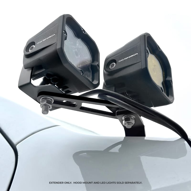 Go Rhino Universal XE Hood Hinge Cube Light Mount thumbnail 2