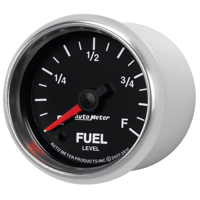 Autometer GS 2 1/16in. 0-280 Ohms Fuel Level Gauge - Stepper Motor thumbnail 2