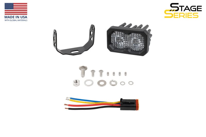 Diode Dynamics C2R White Flood Standard LED Pod (Single) thumbnail 8