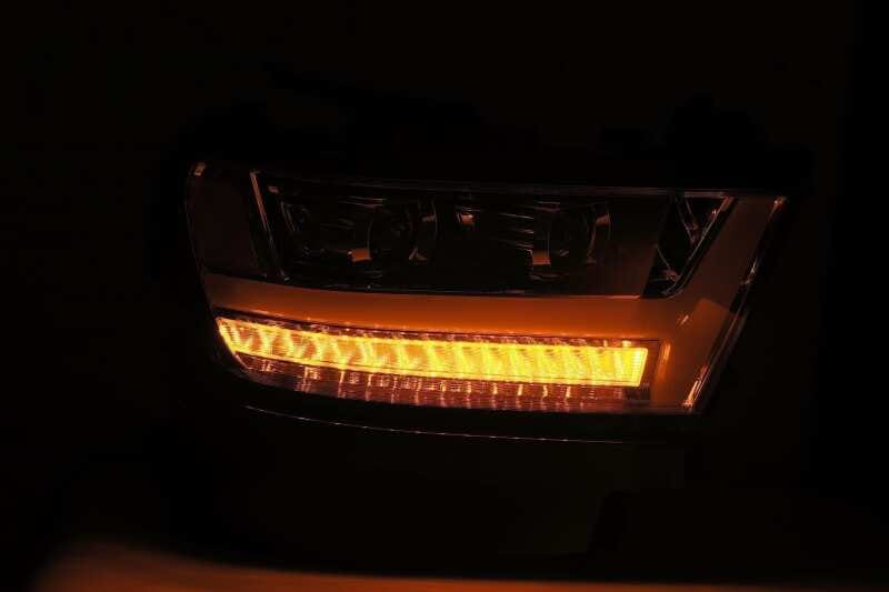AlphaRex 19-20 Ram 1500HD PRO-Series Proj Headlight Plnk Styl Chrm w/Activ Light/Seq Signal/Plnk DRL thumbnail 4