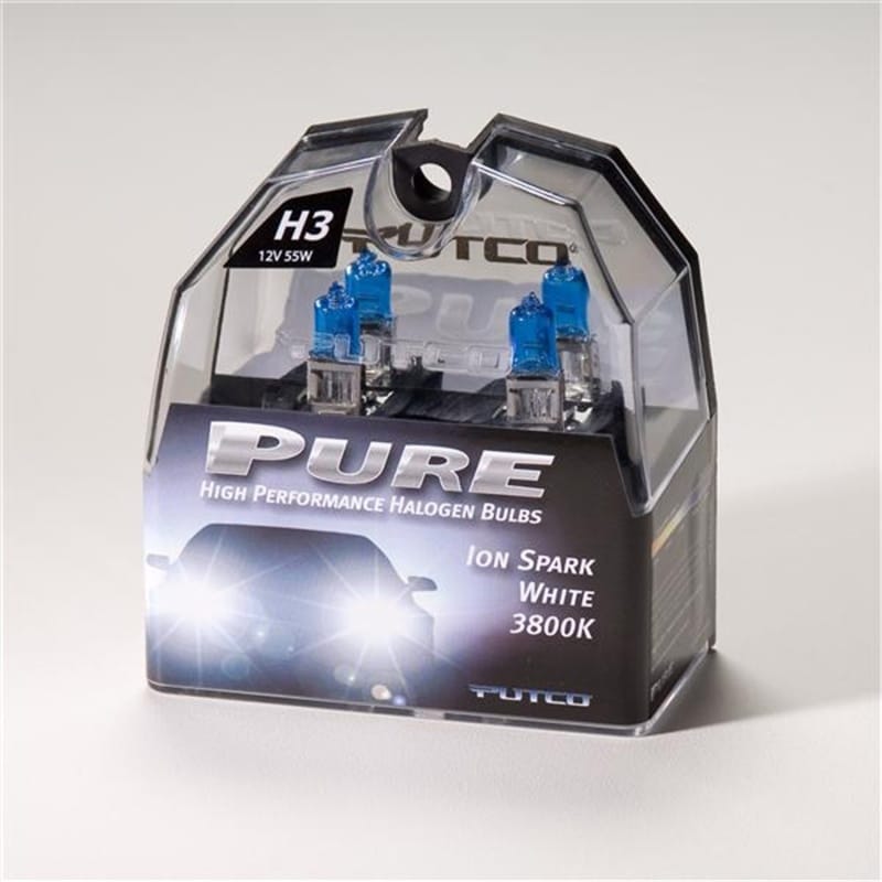 Putco Ion Spark White H3 - Pure Halogen HeadLight Bulbs thumbnail 2