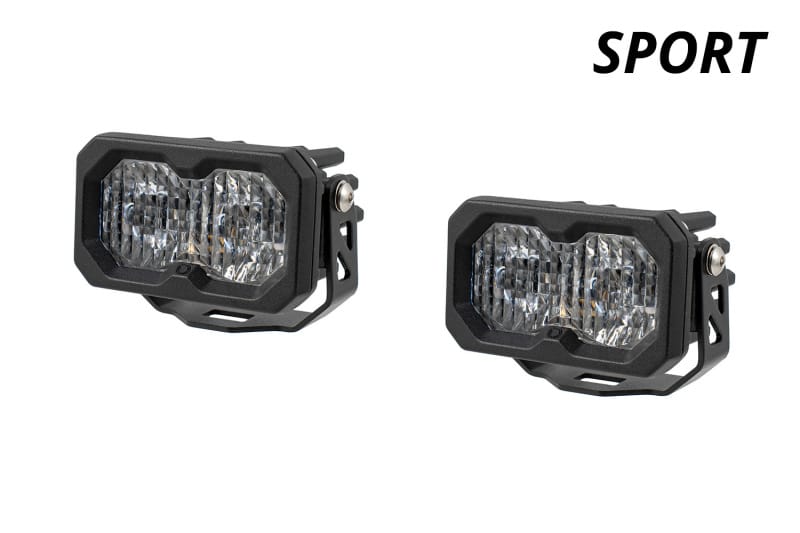 Diode Dynamics C2 2.0 Sport White SAE Driving Standard ABL (pair) thumbnail 2
