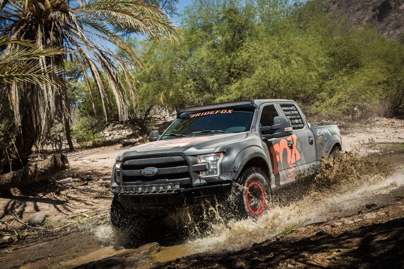 Fox 05+ Ford SD 2.0 Performance Series 9.1in. Smooth Body IFP Front Shock (Alum) / 2-3.5in. Lift thumbnail 3