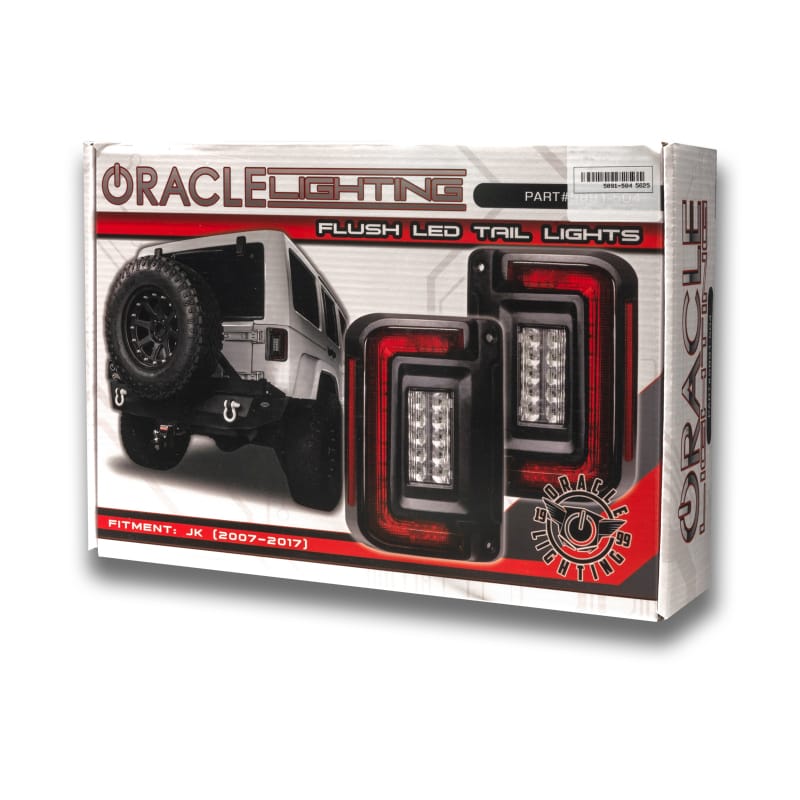 Oracle Lighting Jeep Wrangler JK Flush Mount LED Tail Lights thumbnail 5