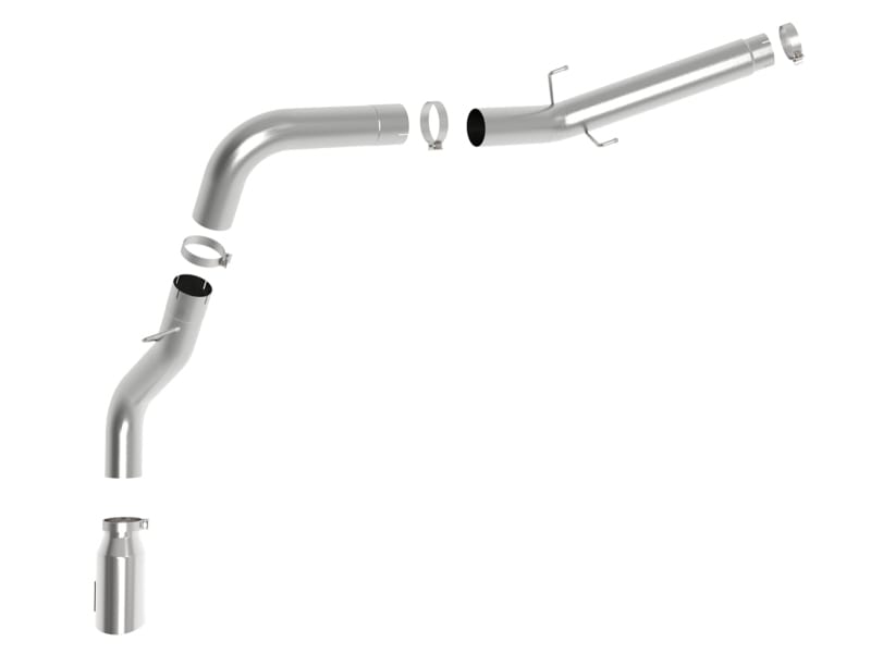 aFe 19-22 Ram Diesel Trucks L6-6.7L(td) Large Bore-HD 5in 409SS DPF-Back Exhaust System w/Pol Tip thumbnail 3