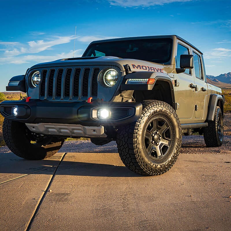 ARB Jeep JL/JT SAE Only Plug N Play Fog Light Kit (Bumper Kit) - White thumbnail 4