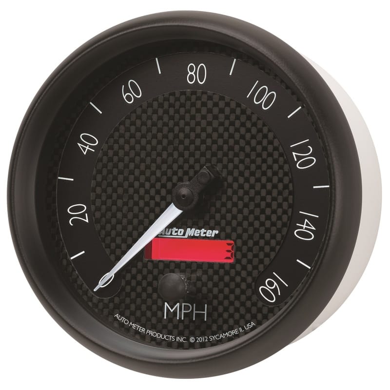 Autometer GT Series 5in In Dash 0-160 MPH Electronic Programmable Speedometer thumbnail 2