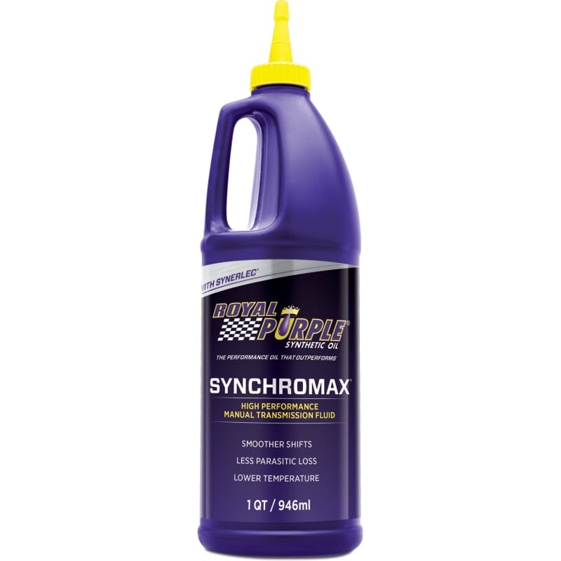 Royal Purple Synchromax Synthetic Manual Transmission Fluid - 1 Quart thumbnail 2