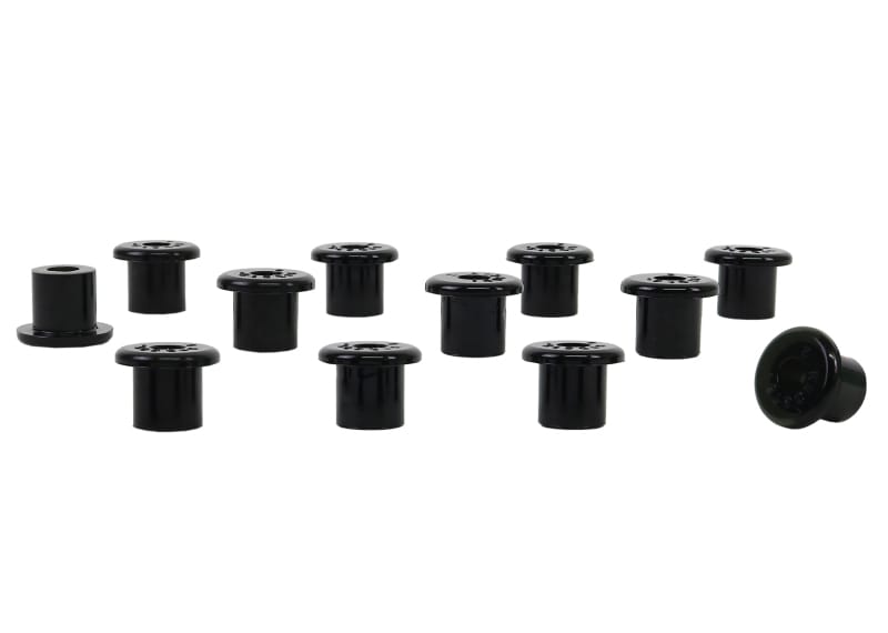 Whiteline 76-86 Jeep CJ7 Spring Eye Front/Rear and Shackle Bushing Kit thumbnail 2