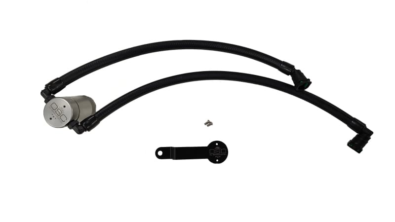 J&L 19-25 Ram 1500 3.6L Oil Separator 3.0 PCV Side -Clear Anodized