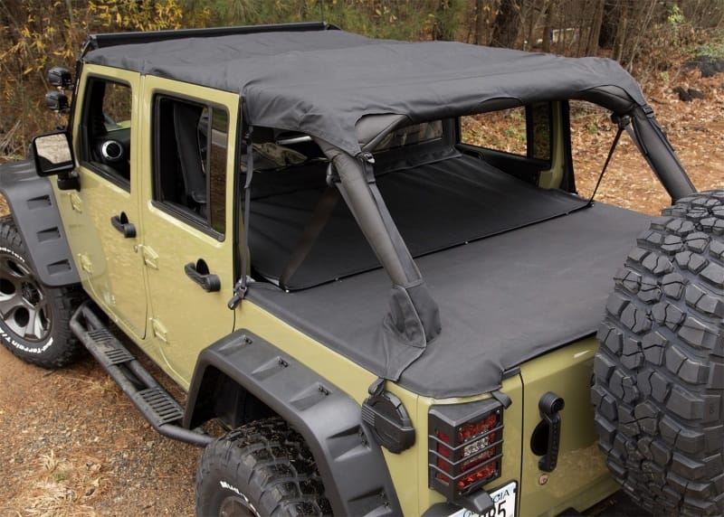 Rugged Ridge Montana Pocket Island Topper Black 10-18 JK 4 Door thumbnail 2