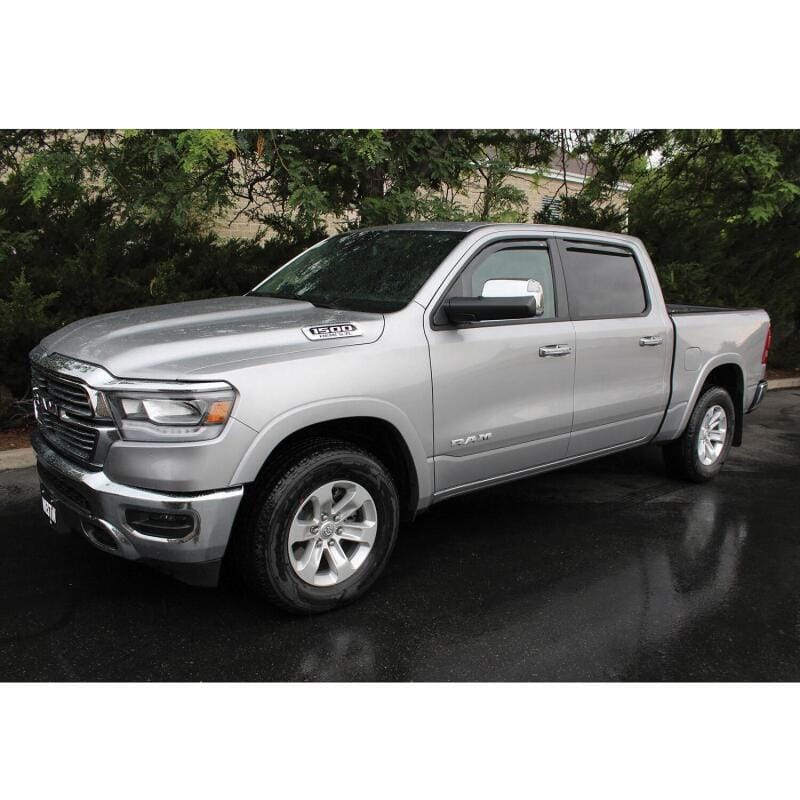 Westin 19-22 Ram 1500 Crew Cab(Excl. 19-22 Ram 1500 Classic) In Channel Wind Deflector 4pc - Smoke thumbnail 2