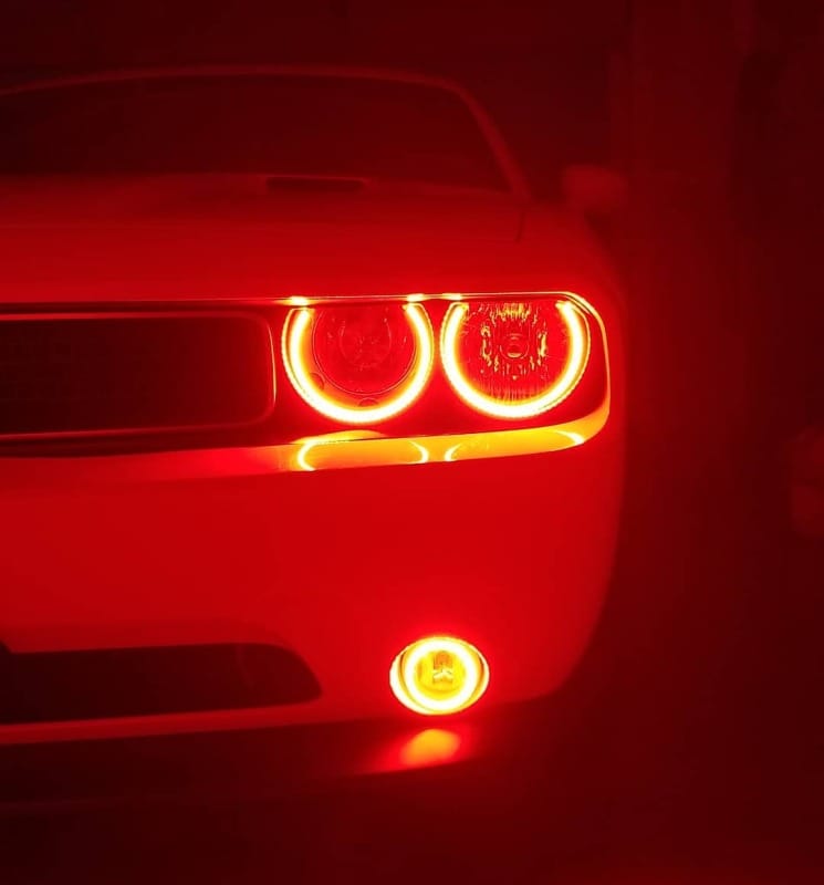 Oracle 08-14 Dodge Challenger Dynamic Surface Mount Headlight Halo Kit - - Dynamic thumbnail 3