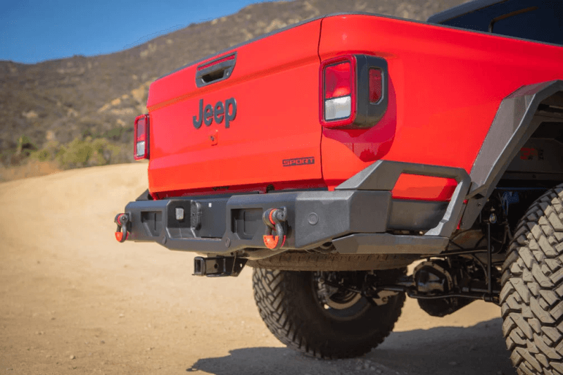 Body Armor 4x4 19-21 Jeep Gladiator JT Gladiator Rear Bumper thumbnail 4