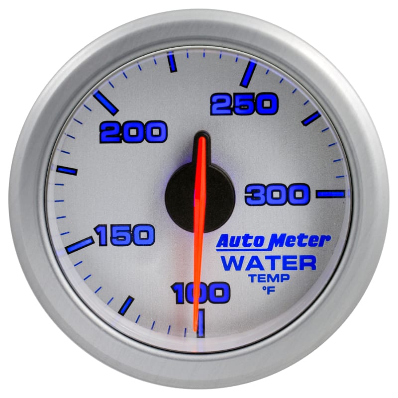 Autometer Airdrive 2-1/6in Water Temperature Gauge 100-300 Degrees F - Silver thumbnail 2