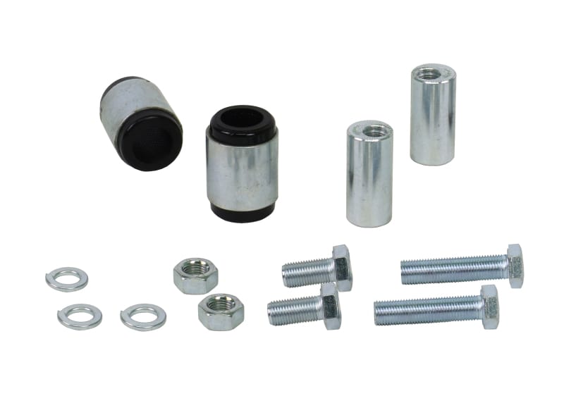 Whiteline 09 lancer Ralliart Rear Camber adj kit-control arm upper bushes thumbnail 3