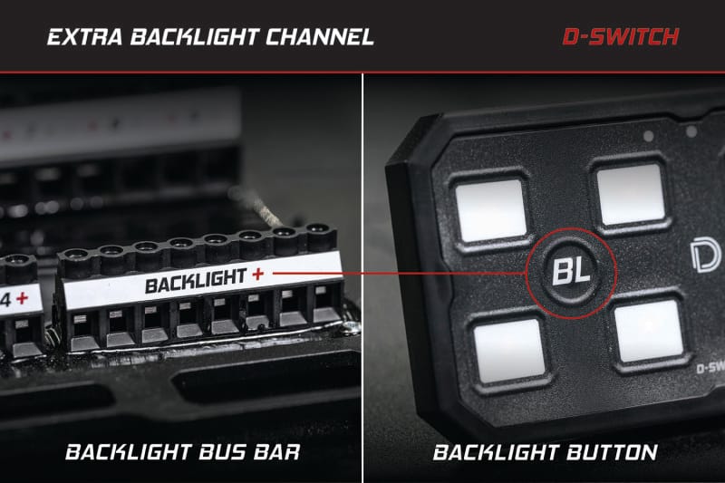 Diode Dynamics 07-17 Jeep Wrangler JK D-Switch Hub Mounting Kit thumbnail 7