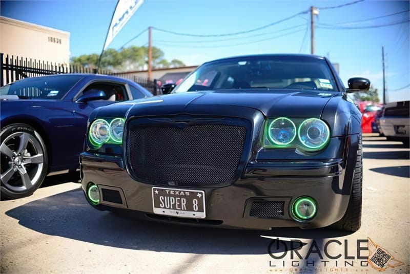 Oracle Chrysler 300 Base Touring 05-10 LED Fog Halo Kit - White thumbnail 3