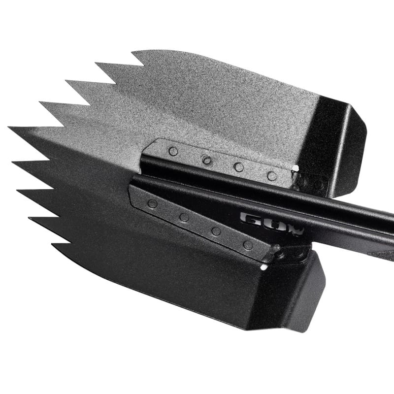Go Rhino Xventure Gear Sharktooth Stackable Shovel - Textured Black thumbnail 2