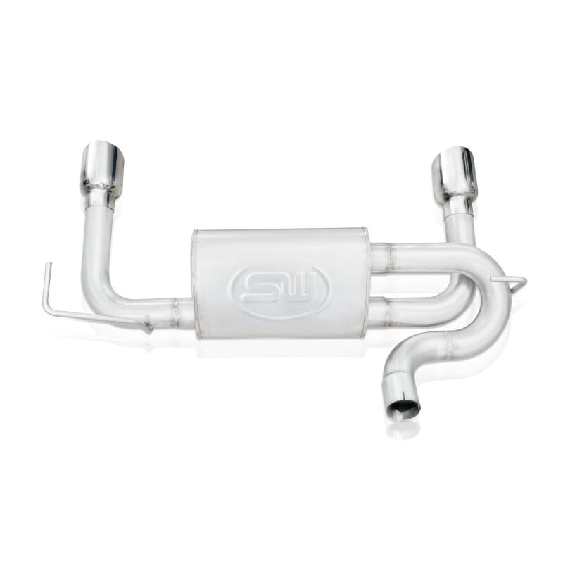 Stainless Works 2007-17 Jeep Wrangler Axle Back Exhaust thumbnail 2
