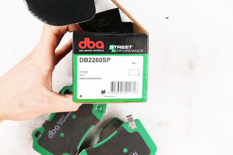 DBA 2015+ Dodge Challenger Hellcat SRT8 SP500 Rear Brake Pads thumbnail 2