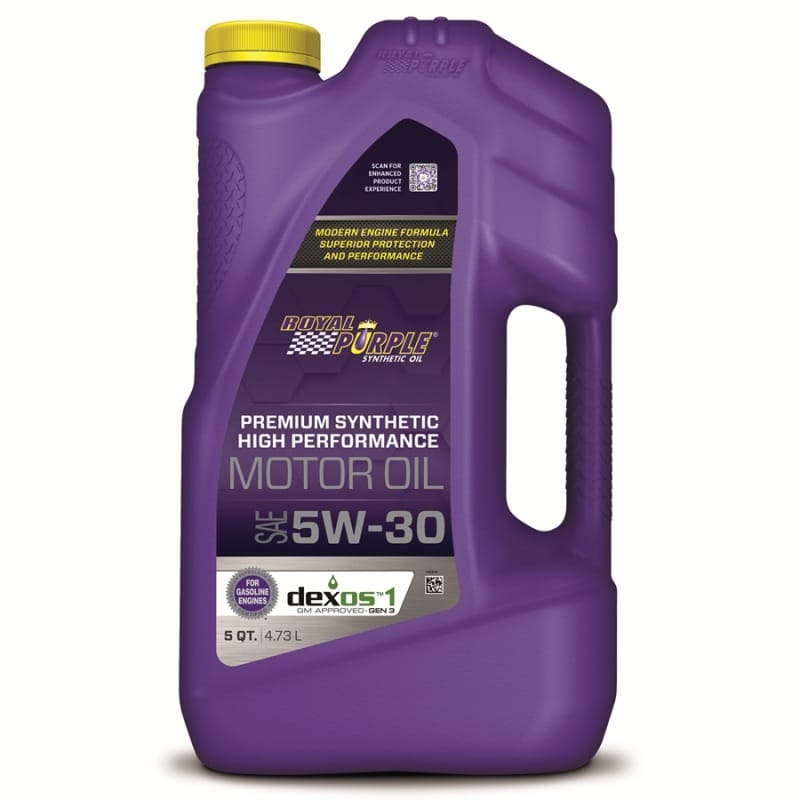 Royal Purple Premium Synthetic High Performance Multi-Grade 5W30 Motor Oil - 5 Quart thumbnail 2