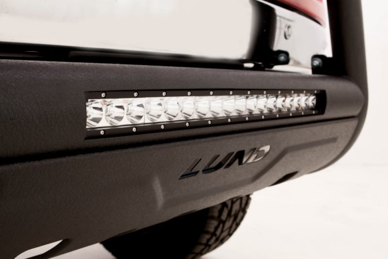 Lund 09-17 Dodge Ram 1500 (Excl. Rebel Models) Bull Bar w/Light & Wiring - Black thumbnail 2