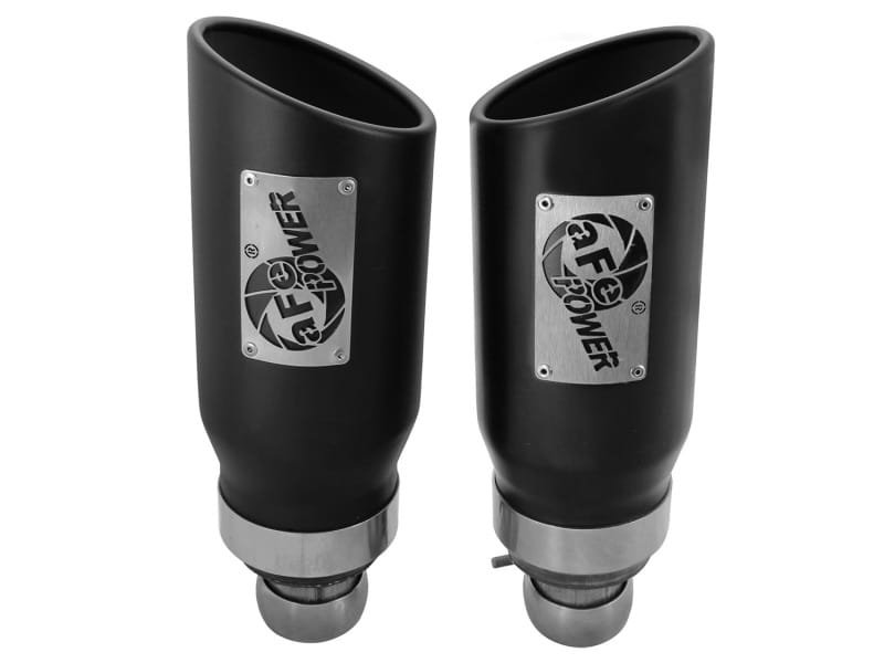 aFe Power 09-15 Dodge Ram 3.0L/5.7L Black Exhaust Tip Upgrade thumbnail 2