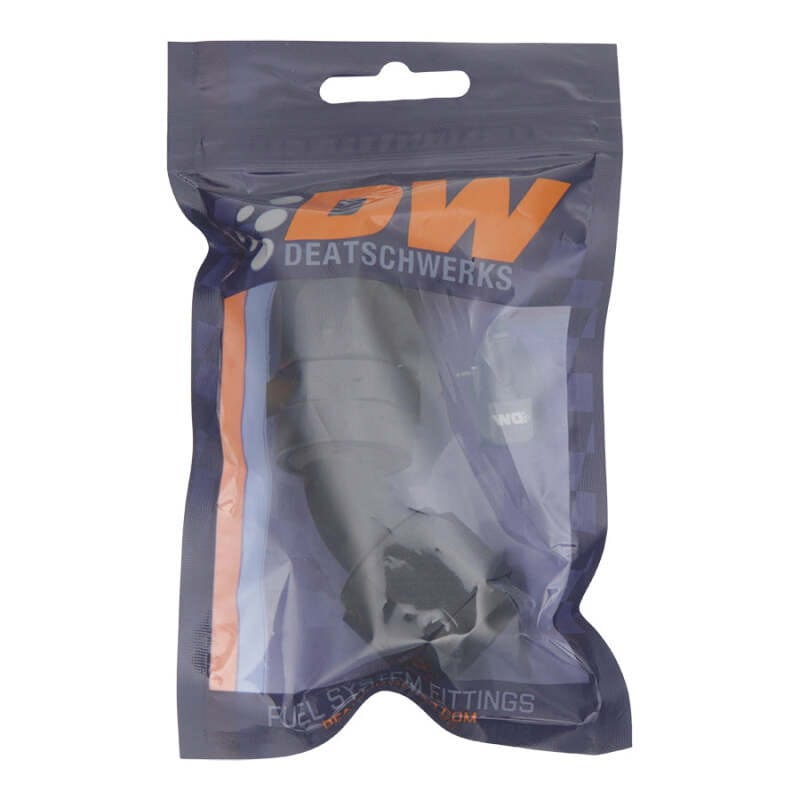 DeatschWerks 10AN Female Swivel 45-Degree Hose End CPE - Anodized Matte Black thumbnail 2