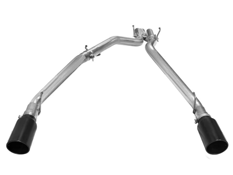 aFe MACHForce XP DPF-Back Exhaust 3in SS w/ 5in Black Tips 2014 Dodge Ram 1500 V6 3.0L EcoDiesel thumbnail 2