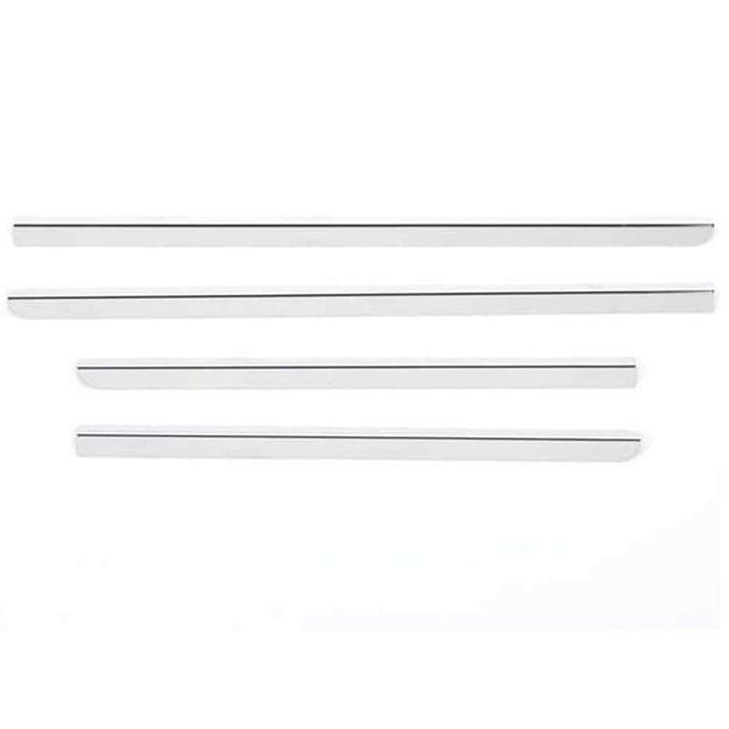 Putco 07-18 Jeep Wrangler - 4DR- Stainless Steel Window Trim Accents thumbnail 4