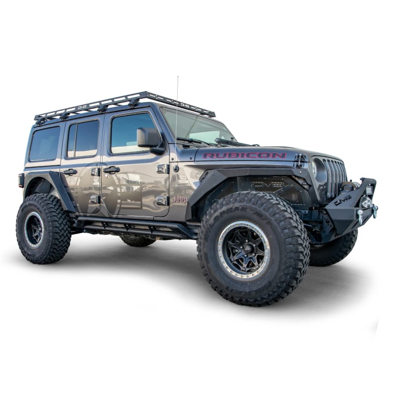 DV8 Offroad 18-21 Jeep Wrangler JL 4-Door Roof Rack thumbnail 5
