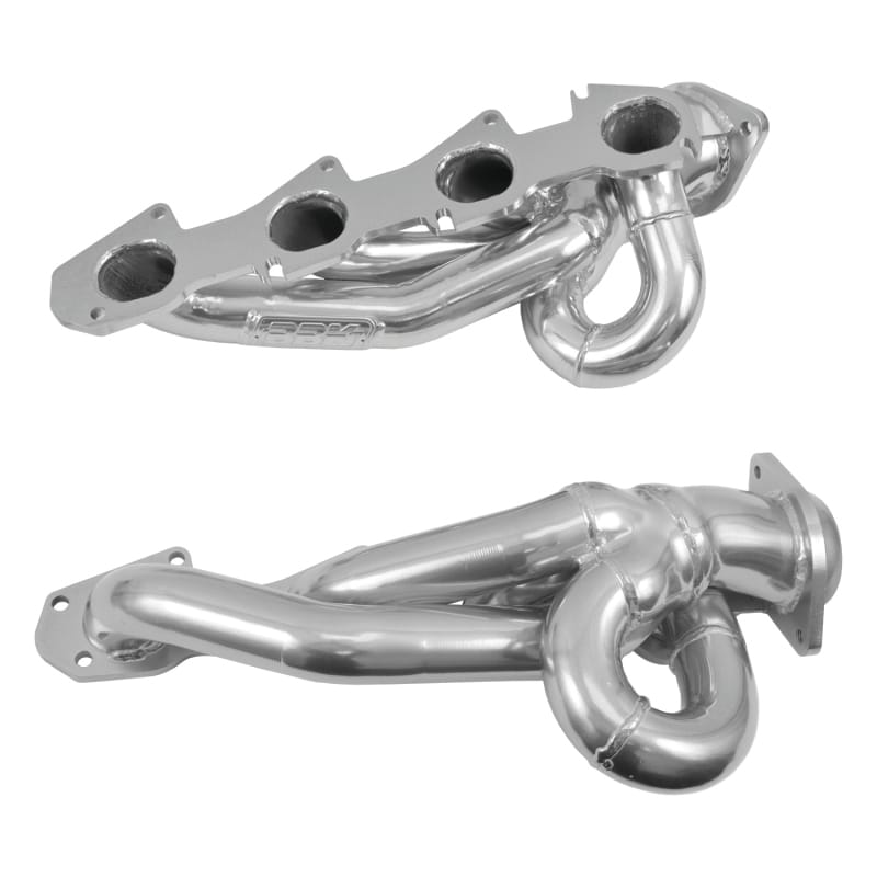 BBK 09-18 Dodge Ram 5.7L Hemi Shorty Tuned Length Exhaust Headers - 1-3/4 Silver Ceramic thumbnail 5