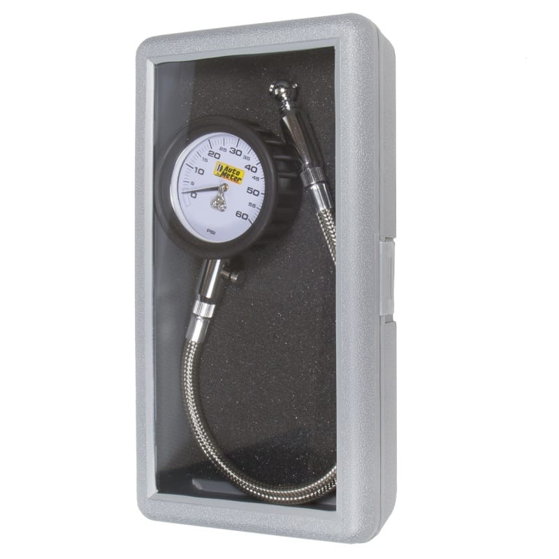 Autometer NASCAR Performance 60PSI Lo-Pressure Tire Pressure Gauge thumbnail 2