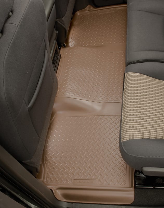 Husky Liners 00-04 Dodge Dakota Quad Cab Classic Style 2nd Row Black Floor Liners (4 Regular Doors) thumbnail 2
