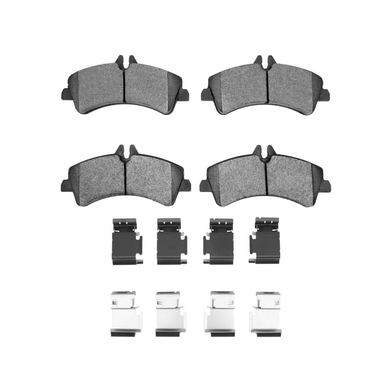 R1 06-18 Dodge Sprinter 3500 Rear Ceramic Pads & Hardware Kit - 2310-1318-01
