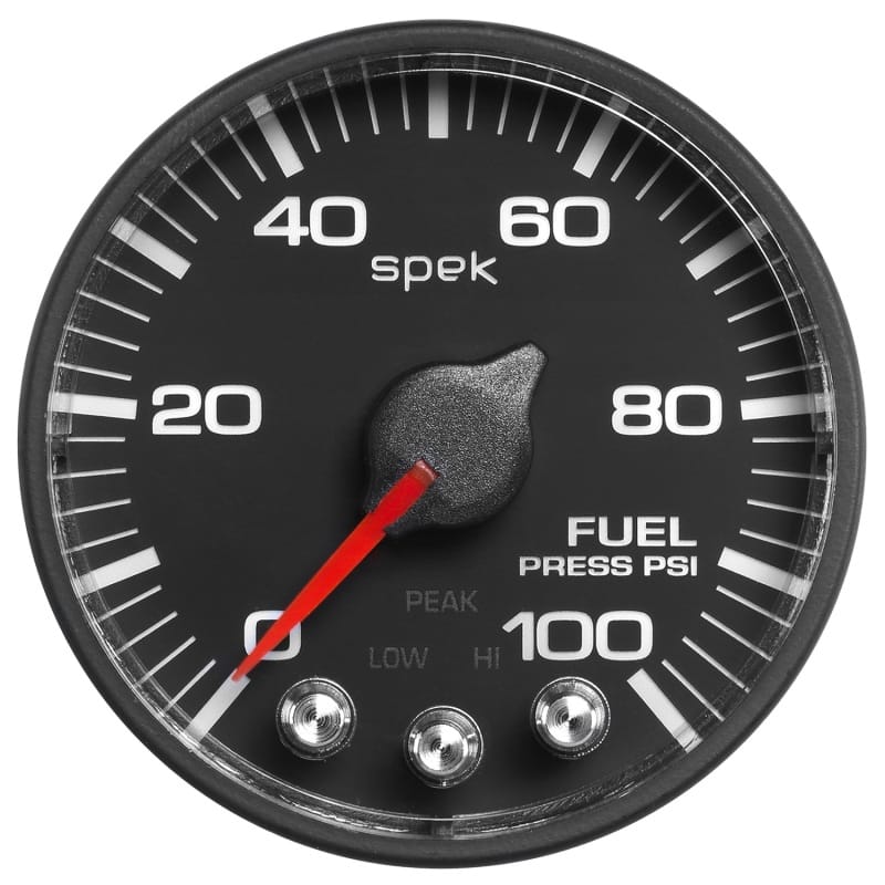 Autometer Spek-Pro - Nascar 2-1/16in Fuel Press 0- 100 psi Bfb Ecu thumbnail 2