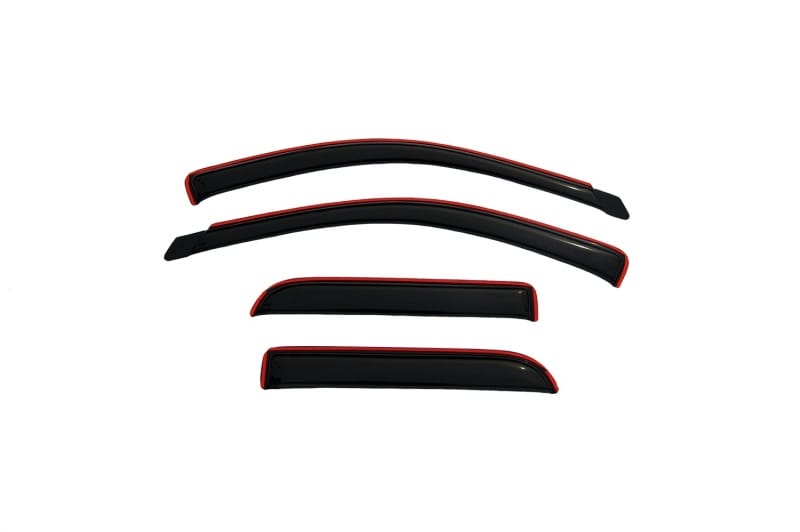 AVS 02-08 Dodge RAM 1500 Quad Cab Ventvisor In-Channel Front & Rear Window Deflectors 4pc - Smoke thumbnail 3