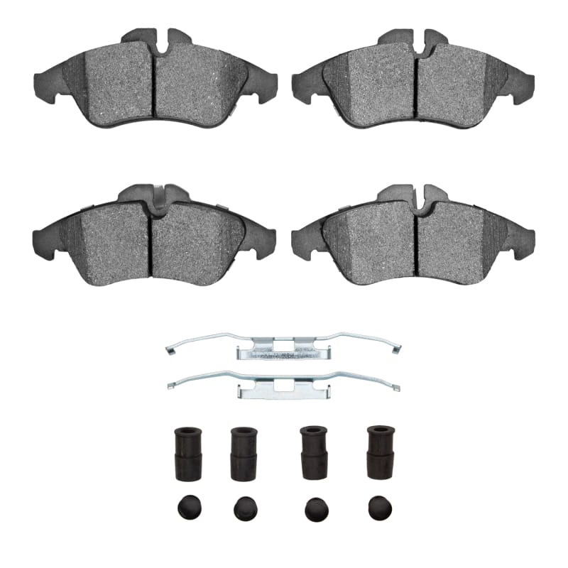 R1 02-06 Dodge Sprinter 3500 Front Semi Met Pads & Hardware Kit