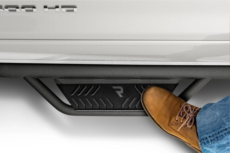 N-Fab Podium LG 2019 Jeep Wrangler JT 4DR Truck - Full Length - Tex. Black - 3in thumbnail 4