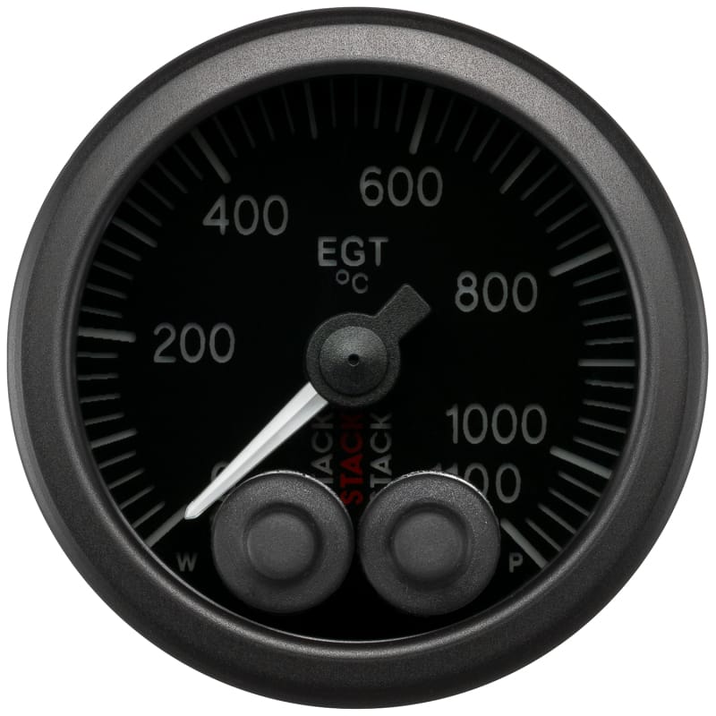Autometer Stack 52mm 0-1100 Deg C Pro-Control Exhaust Gas Temp Gauge - Black thumbnail 2