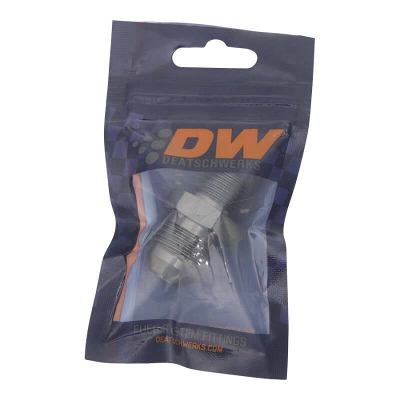 DeatschWerks 8AN Male Flare To 1/4in. Male NPT Adapter thumbnail 2