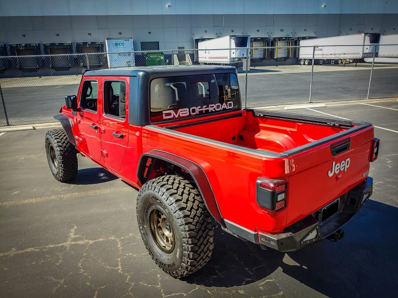 DV8 Offroad 2018+ Jeep Gladiator Rear Bumper thumbnail 6