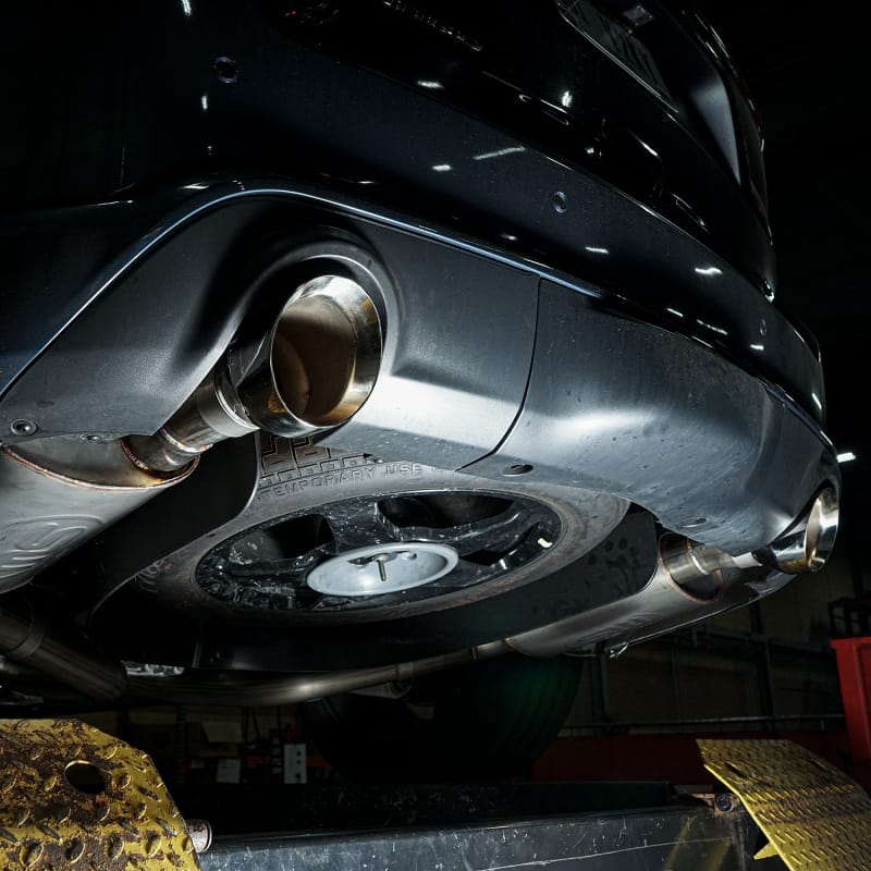 Stainless Works 18-19 Dodge Durango 6.4L Redline Catback Exhaust w/ Polished Tips thumbnail 5