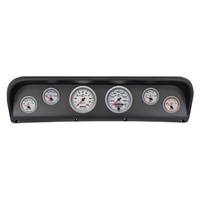 Autometer Ultra-Lite II Direct Fit Dash Kit 67-72 Ford F100 (2 x 3-3/8in. / 4 x 2-1/16in.)