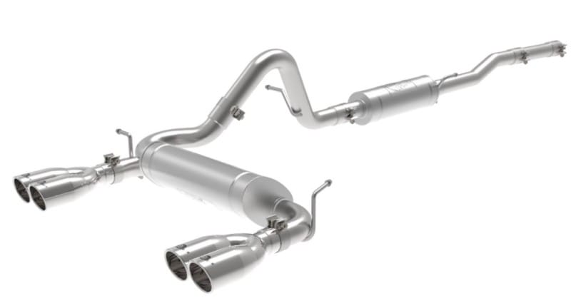 aFe Vulcan Series 2.5in 304SS Cat-Back Exhaust 07-18 Jeep Wrangler (JK) V6-3.6/3.8L w/ Polished Tips thumbnail 2